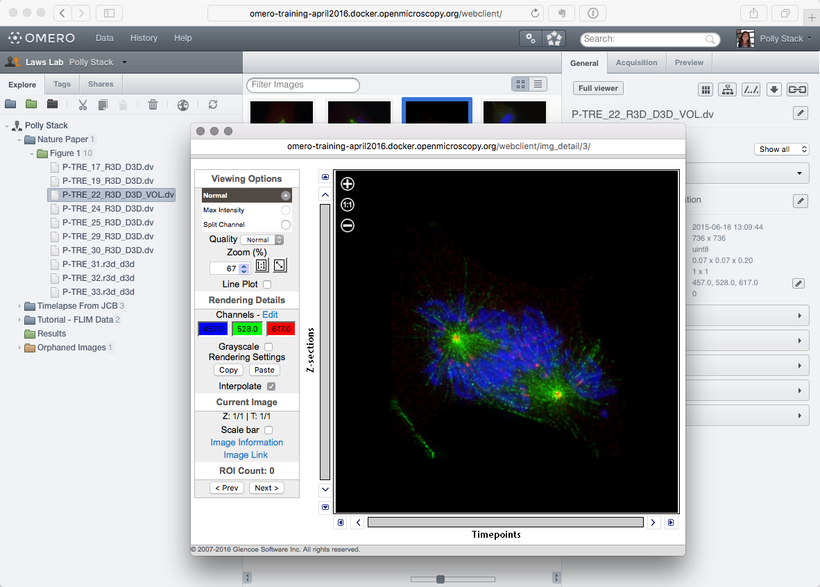 OMERO.web image viewer